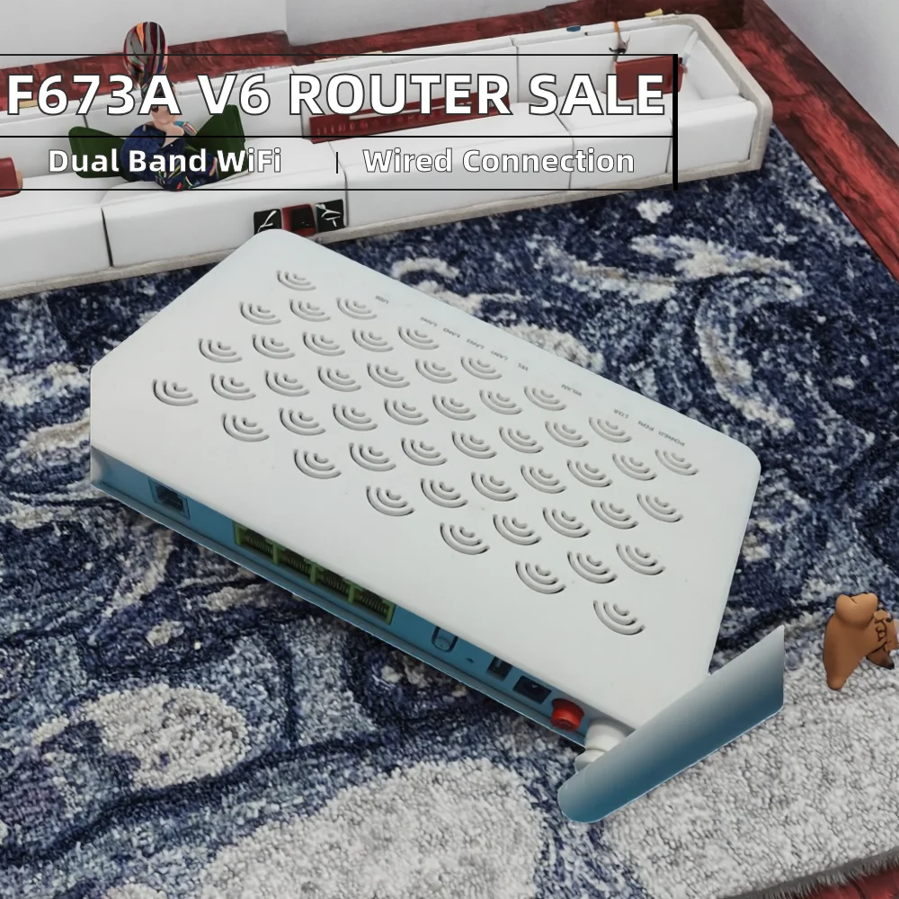 Gpon WiFi Modem Ont F660 Router F673A V6 V9 F660 V8 F609 V5.2 V6.0 with SC UPC Connector Type on Sale-boxintelecom
