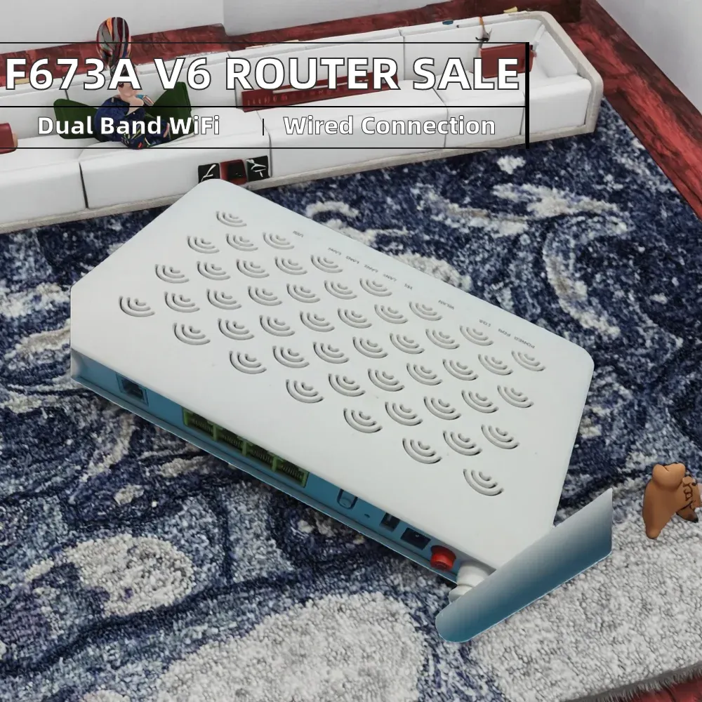 Gpon WiFi Modem Ont F660 Router F673A V6 V9 F660 V8 F609 V5.2 V6.0 with SC UPC Connector Type on Sale-boxintelecom