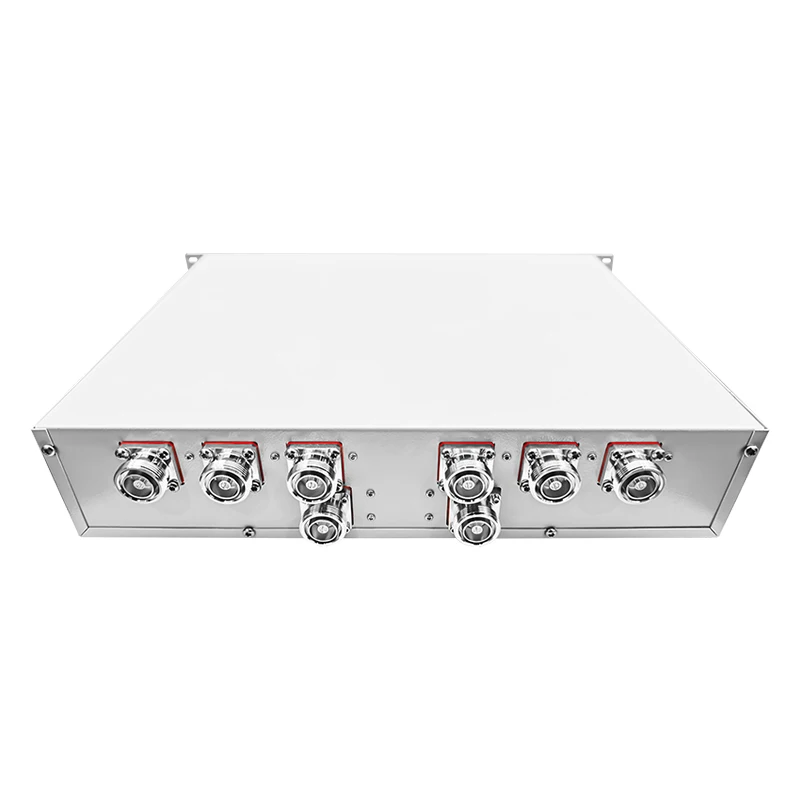 6 in 2 OUT 1800/2100/2600Band POI 19 Rack 200W PIM-155 with DIN-F Connector