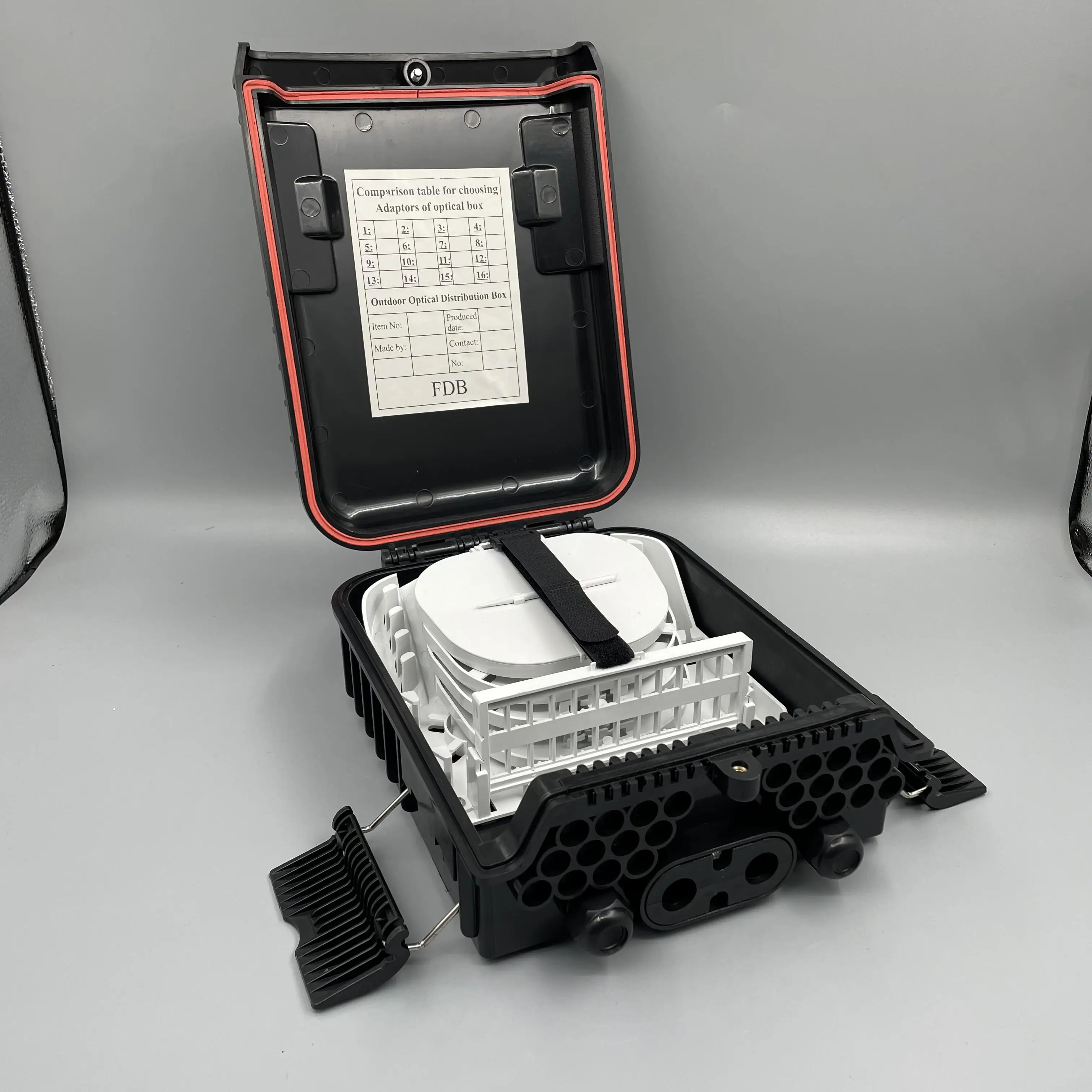 Fttx16cores 8 Cores  Outdoor Fiber Distribution Boxes Optical Terminal Ftth Fiber  Box
