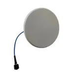 50W High Gain 600-6000MHz SISO Slim Omni Ceiling Antenna With -153dBc Low PIM for 5G Proje