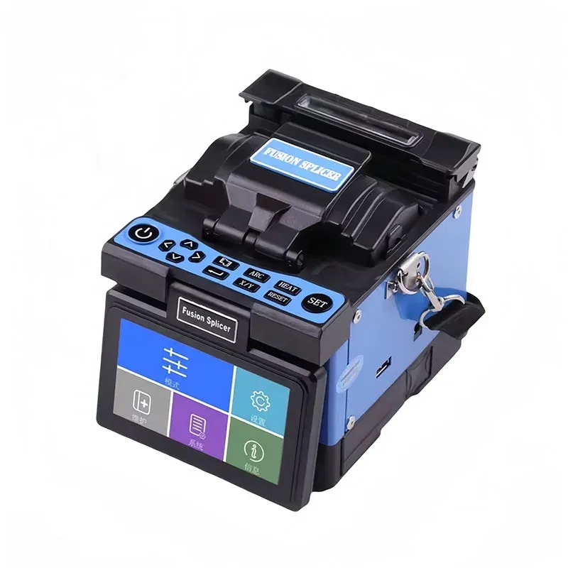 Original JW4108H Fiber Fusion Splicer SM MM Automatic Heating 4 Motors FTTH Optical Splicing Machine-boxintelecom