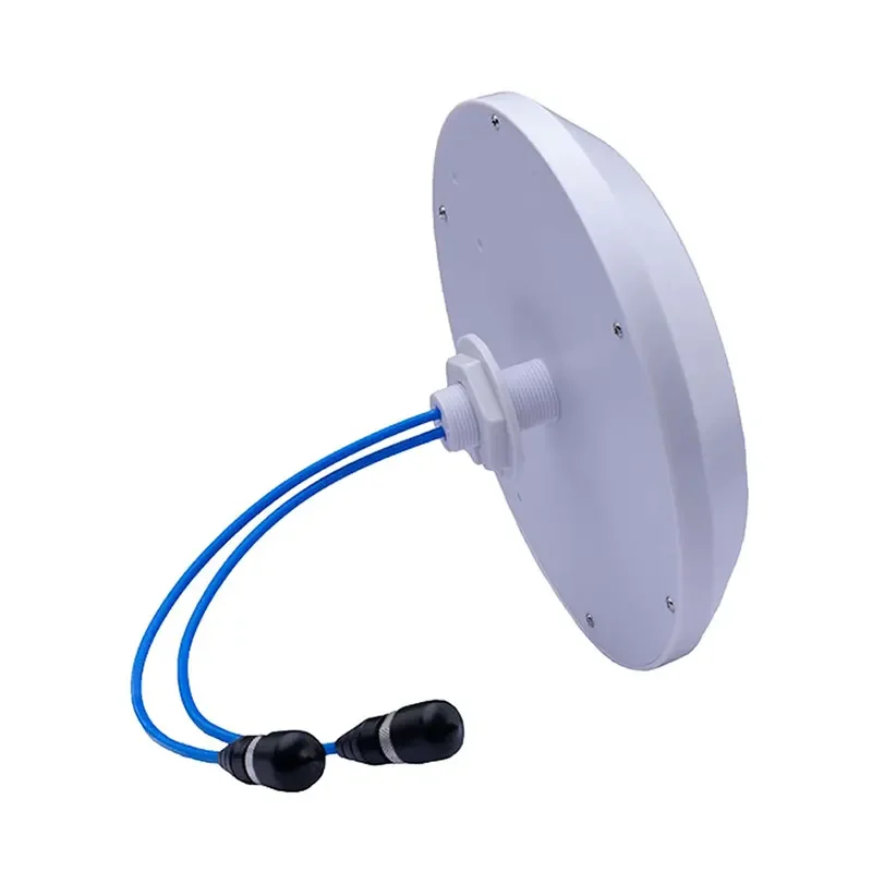 Manufacture 698-2700MHz MIMO Omni Ceiling Antenna -153dBc Low PIM RF Antennas for IBS