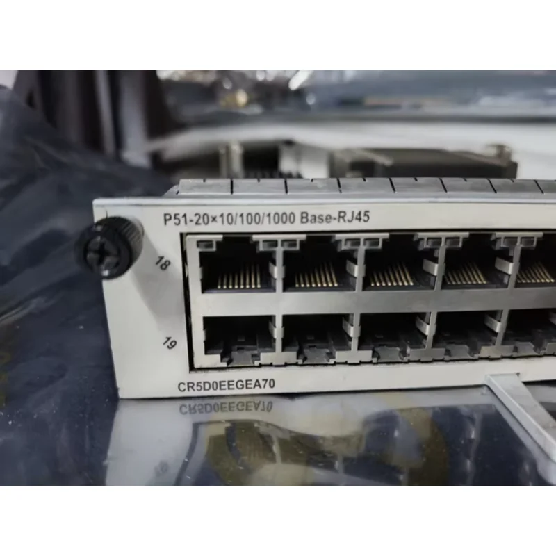New 20-Port 10/100/1000Base-RJ45 Flexible Card A(P51-A) for NetEngine NE40E Series Router CR5D0EEGEA70-boxintelecom