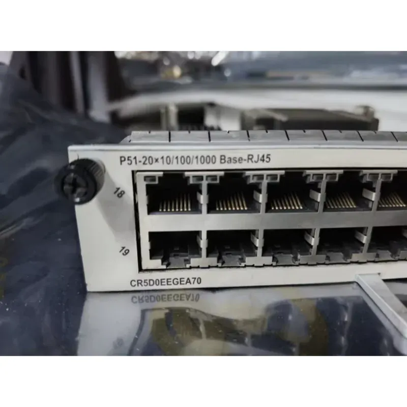 New 20-Port 10/100/1000Base-RJ45 Flexible Card A(P51-A) for NetEngine NE40E Series Router CR5D0EEGEA70-boxintelecom