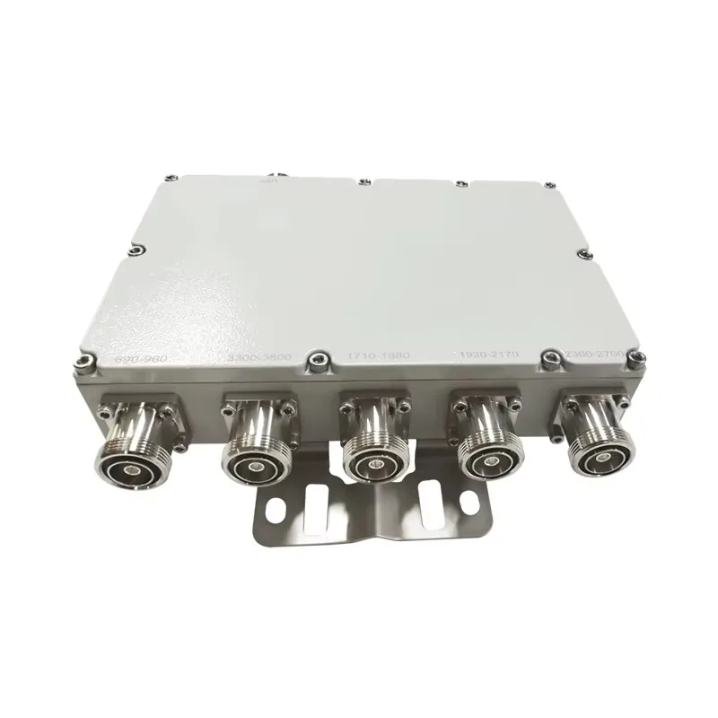 RF Pentaplexer Combiner 690-960&1710-1880&1920-2170&2300-2690&3300-4000MHz Pentaband Combi