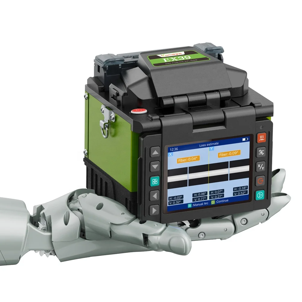 Handheld FTTX EX39 fusion Splicer FTTH Fusion Splicing Fiber Fusion Splicer Splicing 8S Heating 18S-boxintelecom