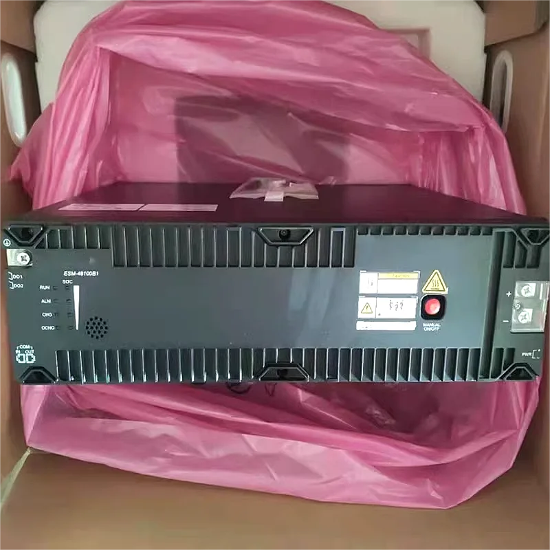 Original Lithium-Ion 48v100ah lithium battery Esm-48100b1 for Network Communication Supported in Parallel-boxintelecom