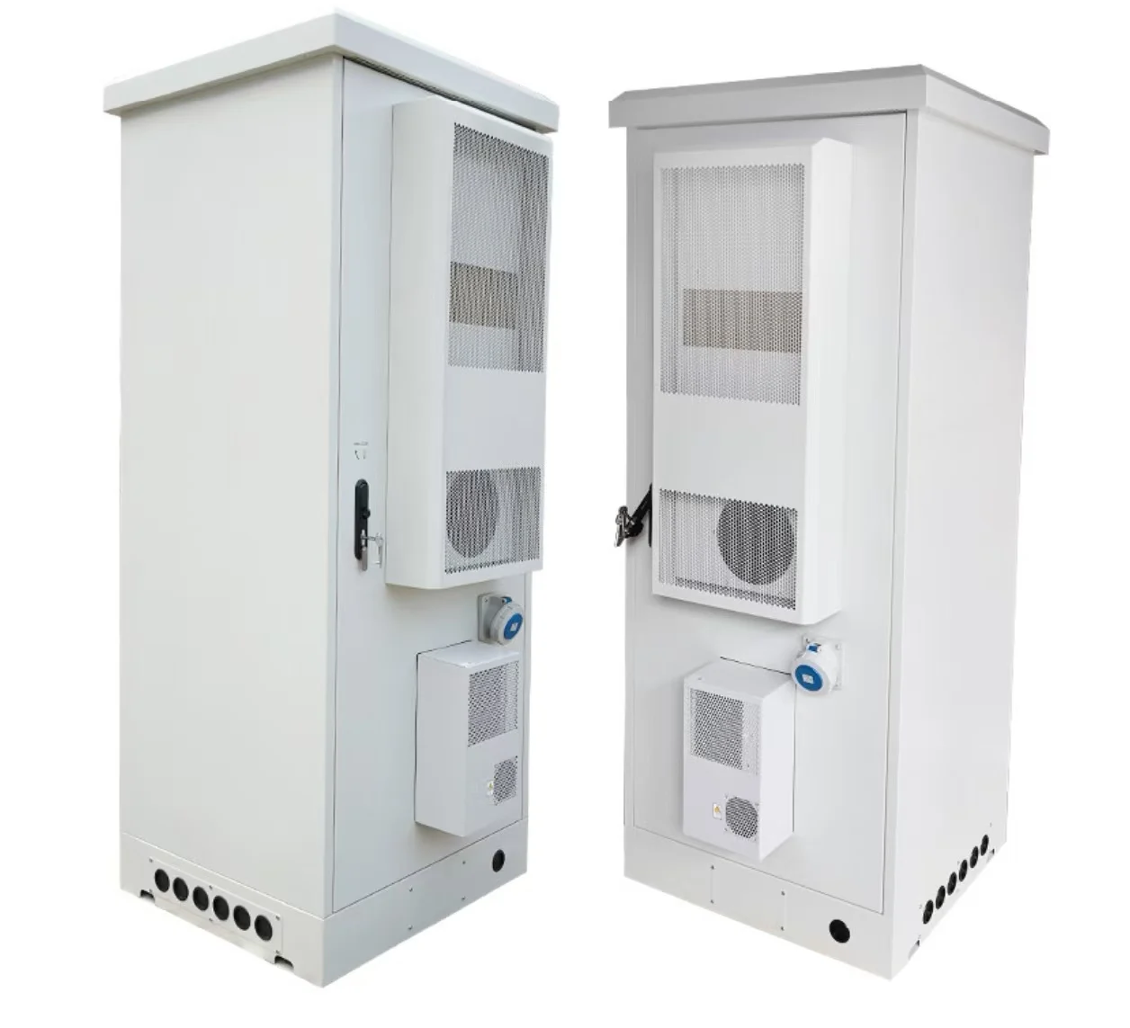 Outdoor IP55 Cold-Rolled Steel Communication Cabinet 200A Current 240V RH Brand 6 Sockets Power Distribution Equipment-boxintelecom