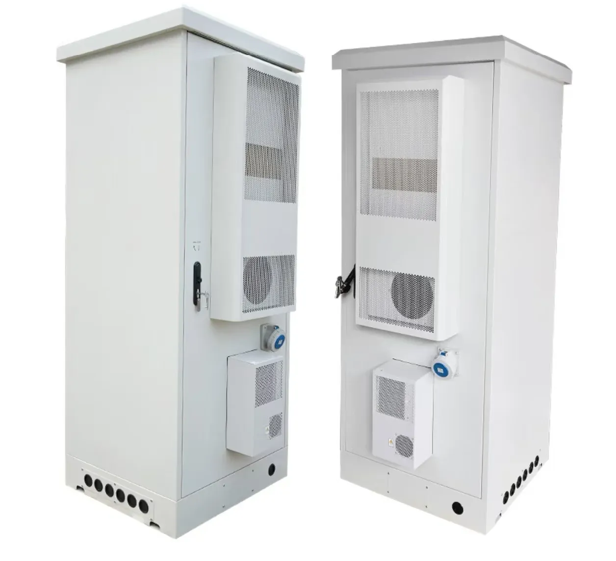 Outdoor IP55 Cold-Rolled Steel Communication Cabinet 200A Current 240V RH Brand 6 Sockets Power Distribution Equipment-boxintelecom