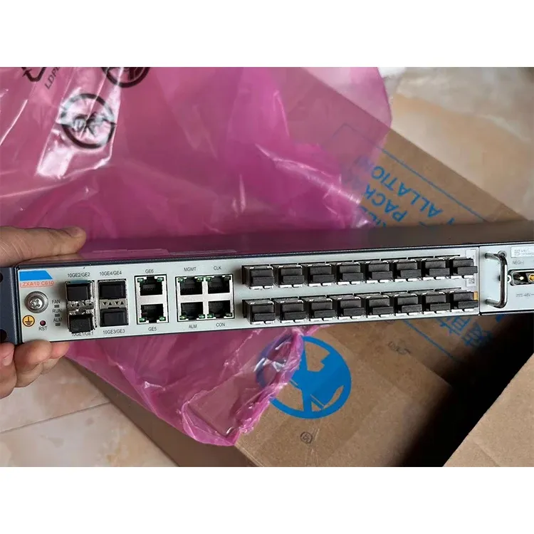 Original Brand New zte C610 smxa olt epon Pizza-box PON OLT GPON 8-port 16-Ports Layout DC Power Supply with NMS-boxintelecom