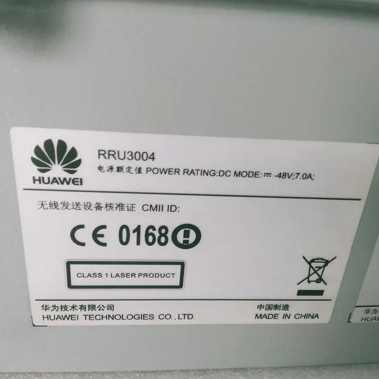Wireless DBS3900 Base Station RRU3004 Device 900MHz EGSM 2G/3G/4G 02316781-boxintelecom