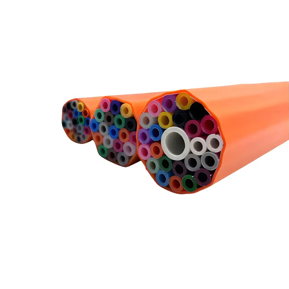 HDPE Microduct Bundle 19/24/36-Way 7/3.5mm Inner/Outer Diameter 1.2mm PE Sheath Model