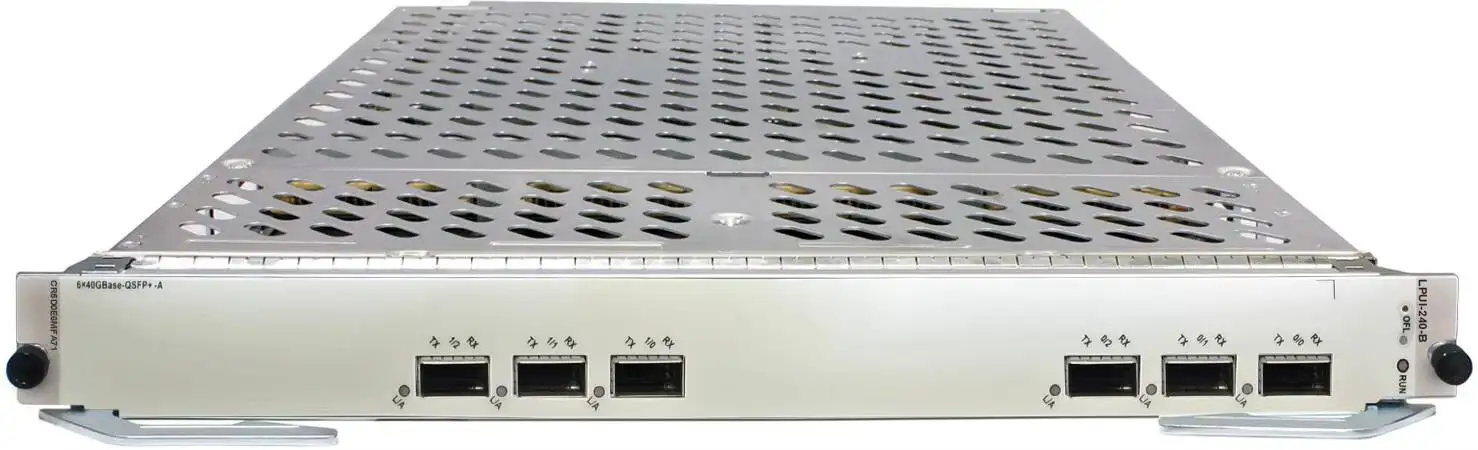 Router Board 03056106 CR5D0E6MFA71 6-Port 40GBase-QSFP+ Integrated Line Processing Unit LPUI-240-B 0