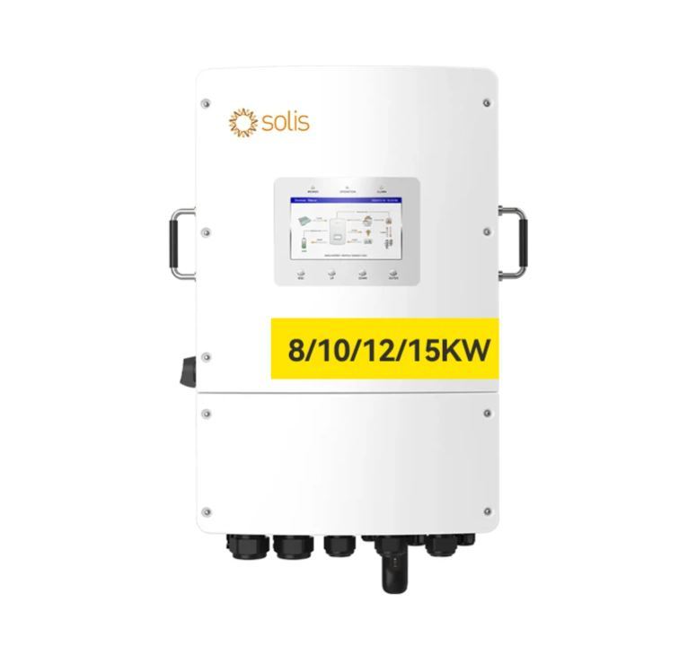 Solis 48v Mppt Hybrid Inverter Dc to Ac 8kw 8kwh 10 kw 12 kw 15kw 3 Phase Low Voltage Solar Inverters S6-eh3p(8-15)k02-nv-yd-l-boxintelecom