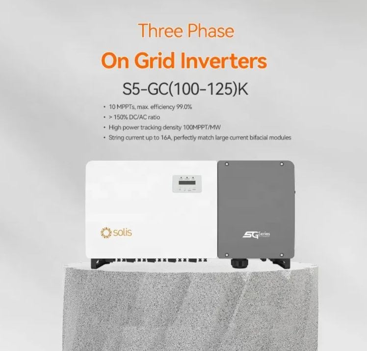 High Efficiency PV Inverter 100KW AC Output DC Input Solar Inverters 100kw 110KW-boxintelecom