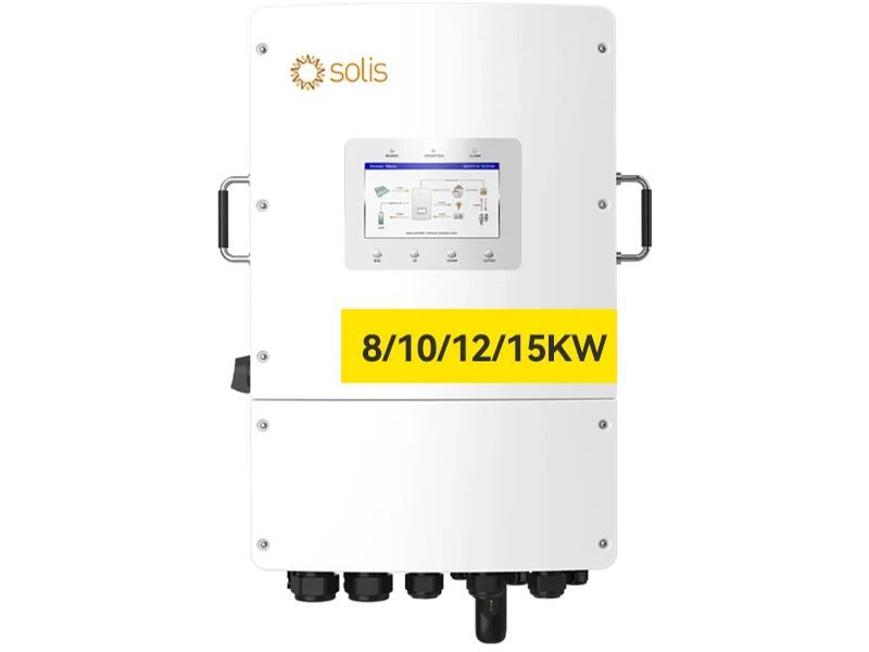 Solis 15kw Hybrid Inverter 48V 3 Phase Hybrid Inversor S6-EH3P15K02-NV-YD-L Invertor Stock Price 15kva Hybrid Inverter 15000w-boxintelecom
