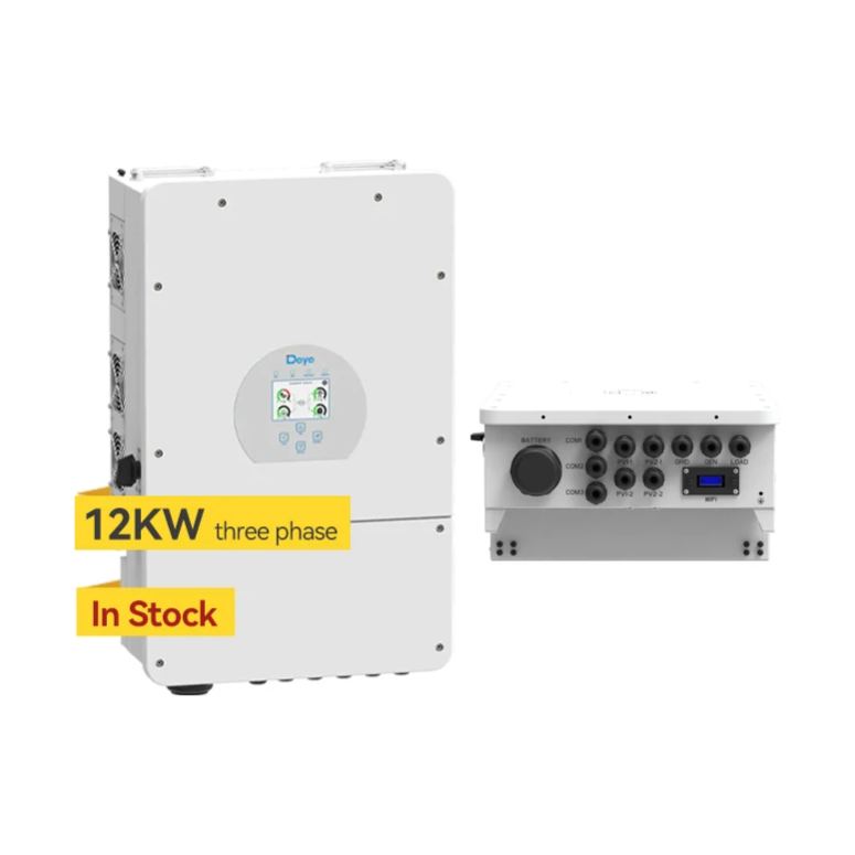 Best Price Deye 12KW SUN-12K-SG04LP3 Hybrid Solar Inverter 3 Phase Solar Inverter with 48V LiFePO4 Battery-boxintelecom