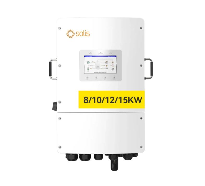 48v with  MPPT Deye Growatt Solis S6-EH3P(8-15)K02-NV-YD-L 8kw 10kw 12kw 15kw 10kw 3phase Low Voltage Solar Hybrid Inverter-boxintelecom