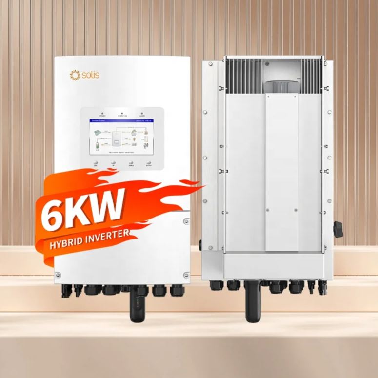 Solis single phase 6000W hybrid off grid inverter S6-EH1P6K-L-PLUS solar hybrid inverter 6kw-boxintelecom