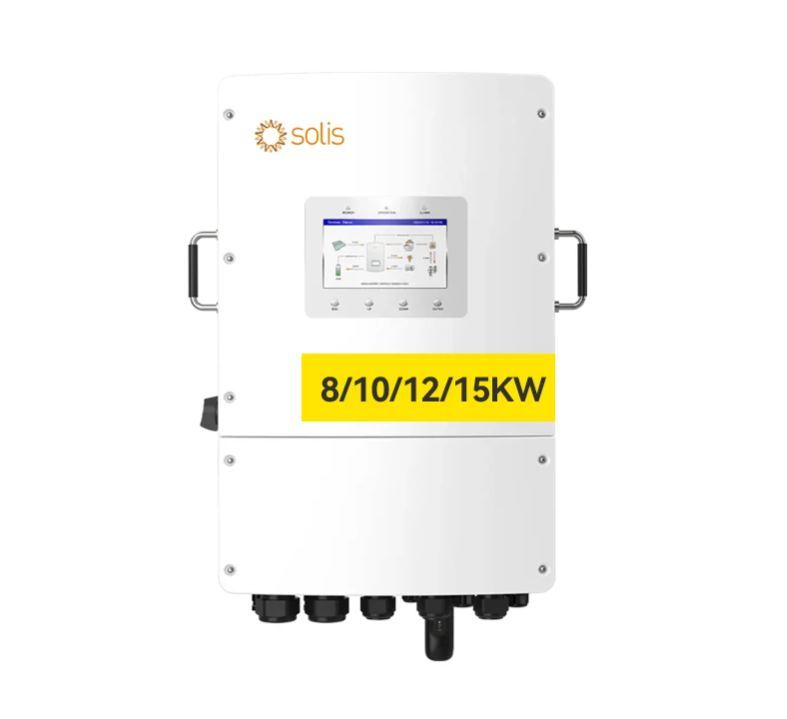 Solis Ip65 Double Mppt Low Frequency 48V Hybrid 12kw 3Phase Hybrid Solar Inverter 8Kw 10Kw 12Kw 15Kw for Energy Storage System-boxintelecom