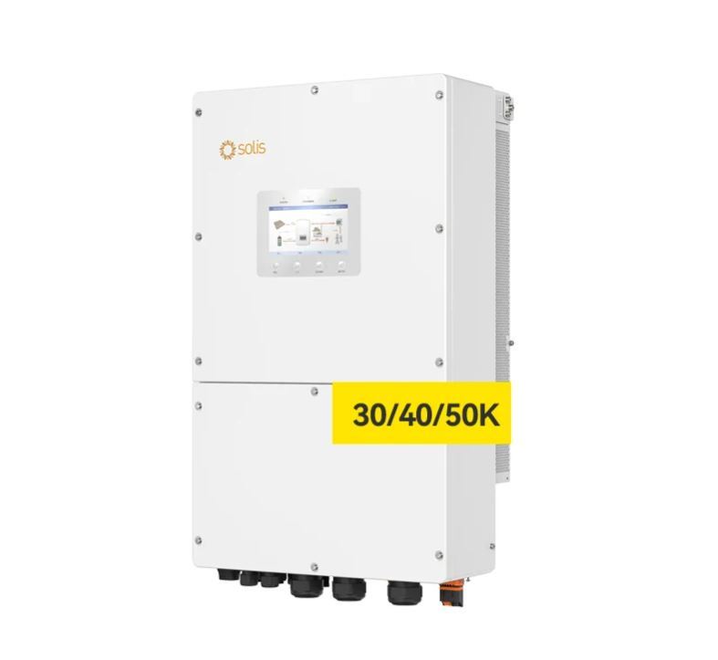 Europe Best Seller Pv Inverter 30KW 40KW 50KW Solis Hybrid Inverter in Stock for Home for  Industry-boxintelecom