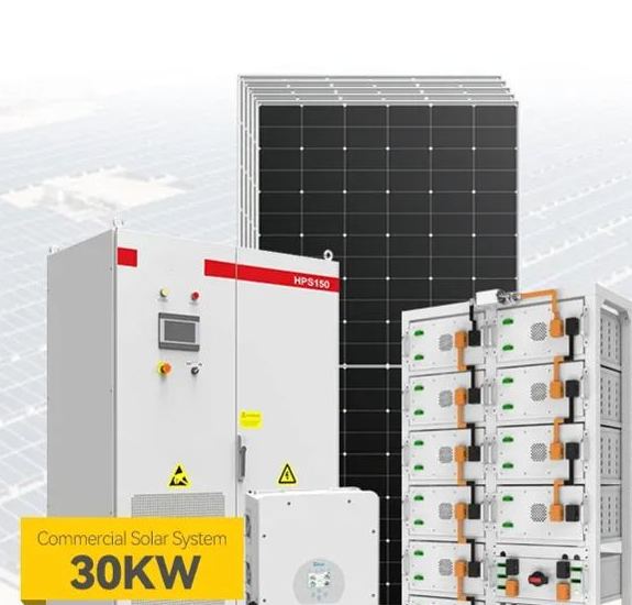 TUV Certified Wholesale Three Phase 30kw Hybrid Solar Power Energy System for Commercial Use-boxintelecom