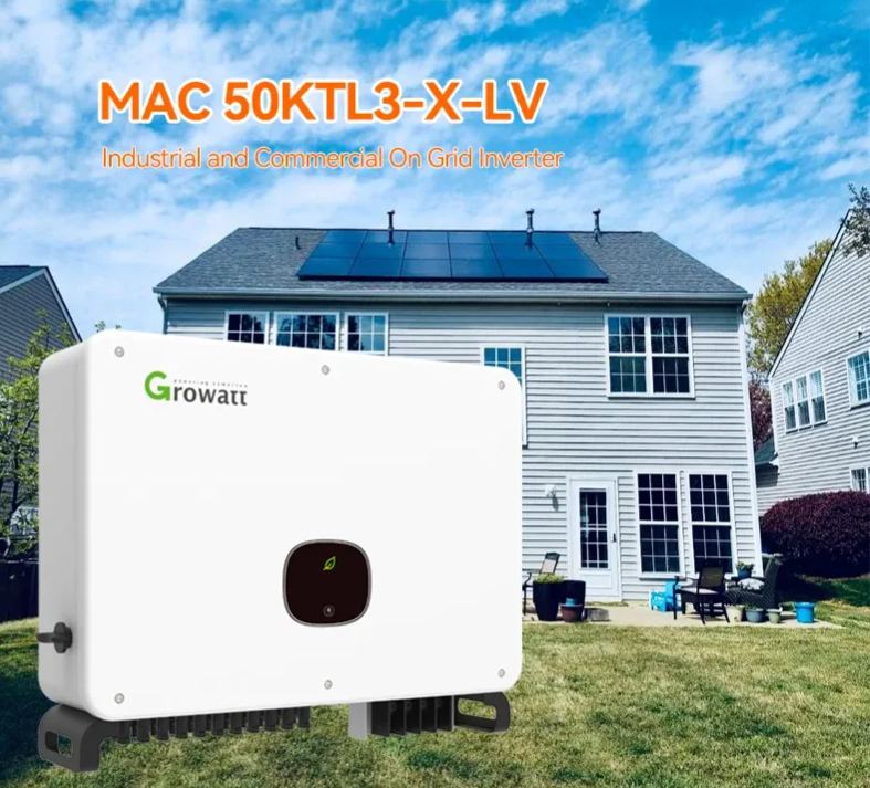 Overload Protection Growatt on Grid 30kw Inverter Mac 30ktl3-X-LV for Home Use-boxintelecom