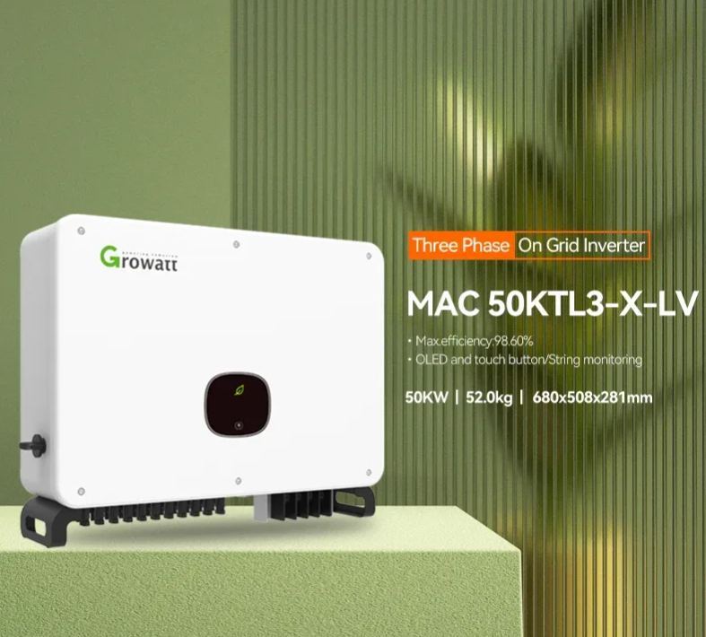 Overload Protection Growatt on Grid 30kw Inverter Mac 30ktl3-X-LV for Home Use-boxintelecom