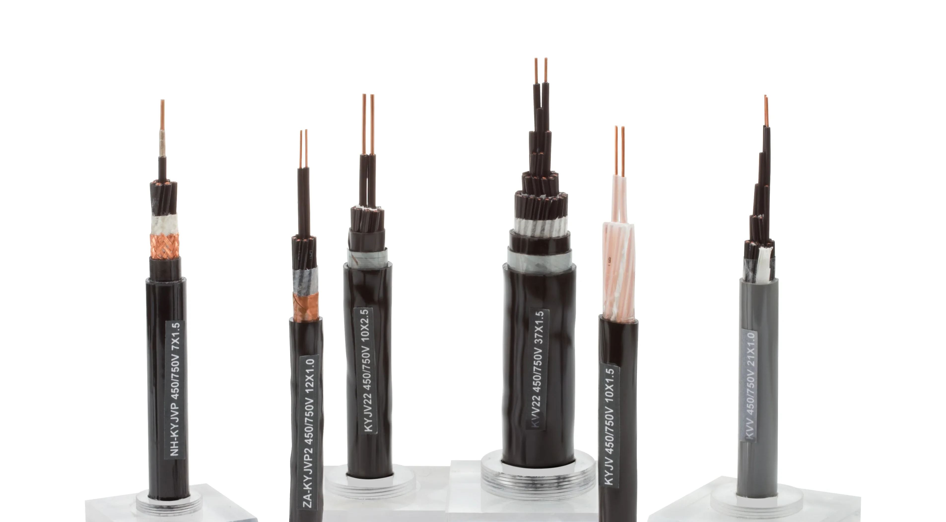 VV 0.6/1kV PVC Cable - Copper Core 1/2/3/4/5/6/7/8, Abrasion & Waterproof, for Industrial & Residential Projects-boxintelecom