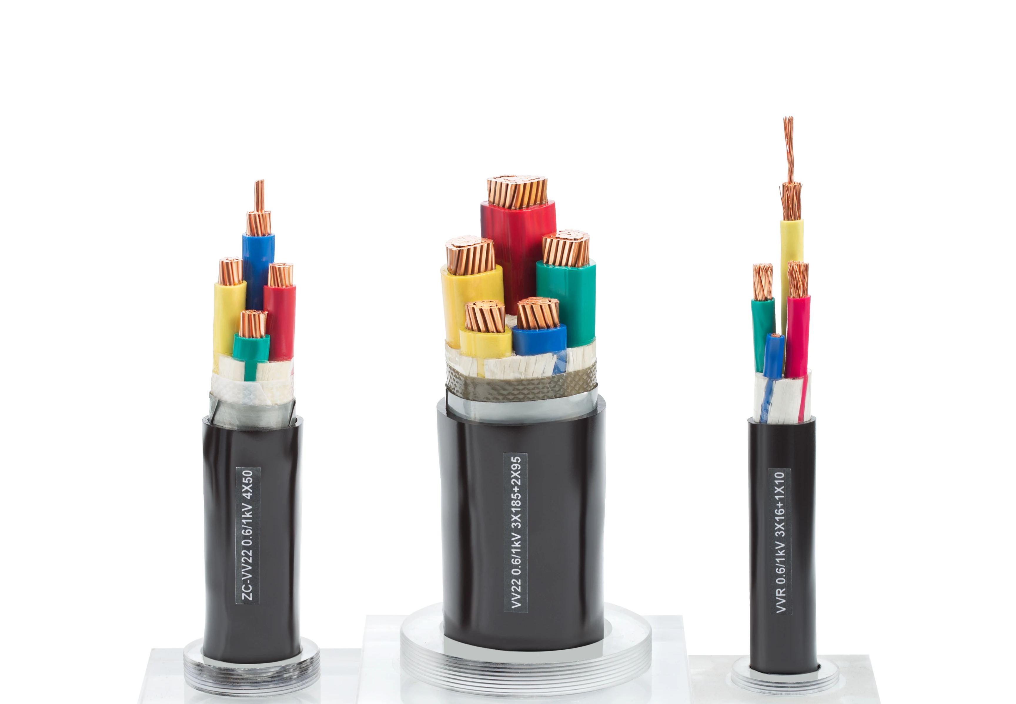 VV 0.6/1kV PVC Cable - Copper Core 1/2/3/4/5/6/7/8, Abrasion & Waterproof, for Industrial & Residential Projects-boxintelecom