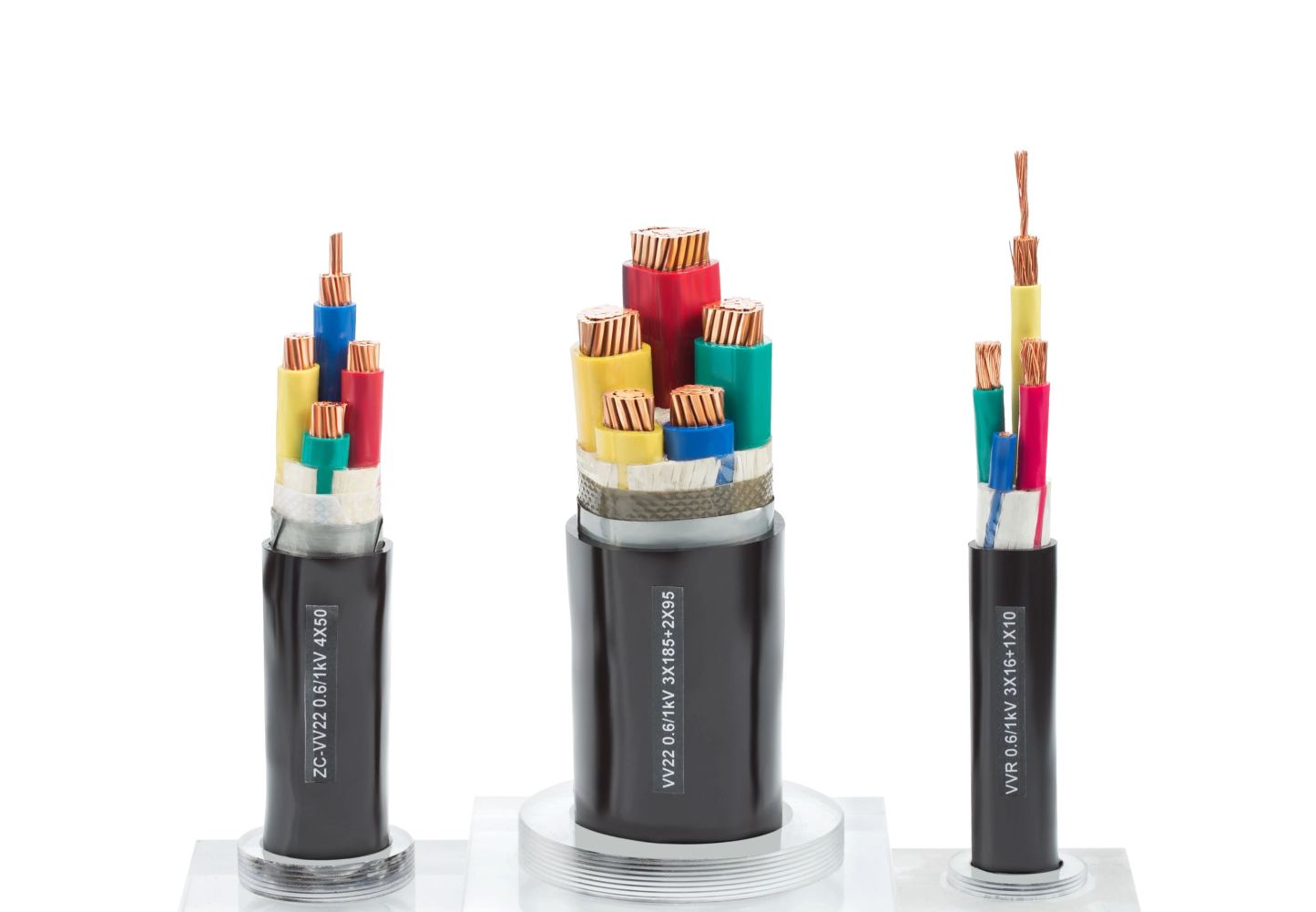 VV 0.6/1kV PVC Cable - Copper Core 1/2/3/4/5/6/7/8, Abrasion & Waterproof, for Industrial & Residential Projects-boxintelecom