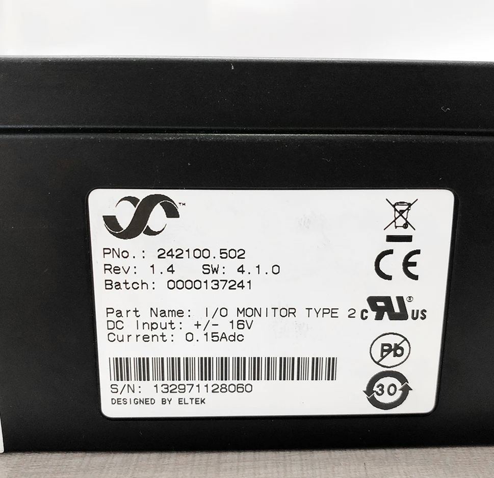 Eltek Power Supply Unit CAN Nodes I/O Monitor Type 2 Part No.242100.502 Smartpack2 Controller Module-boxintelecom