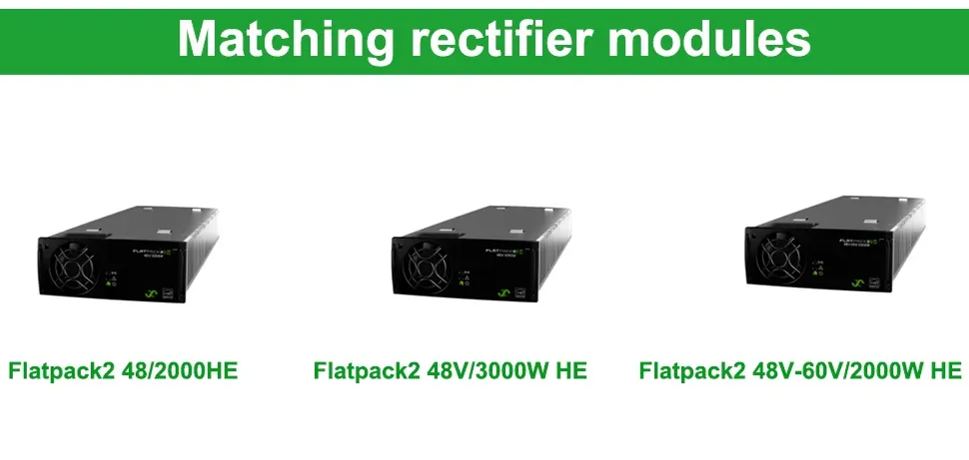 Eltek 19inch 4U Height Distribution Flatpack2 48V/24KW Integrated Rectifier Embedded DC Power System-boxintelecom