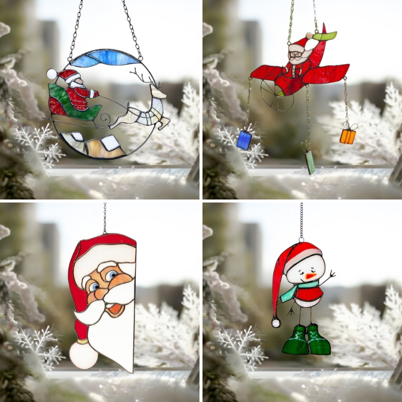 🌟Handcrafted Christmas Series Sun Catcher