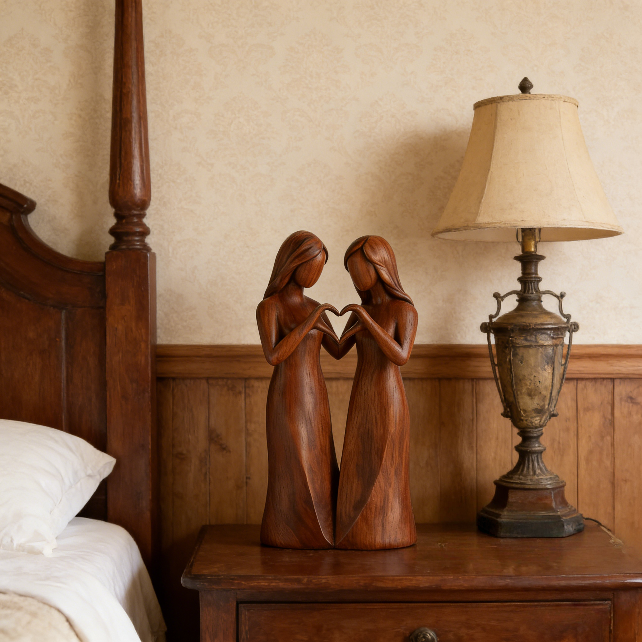 Independence Day Special Sale 50% OFF Celebrates Friendships Sisters Sculpture