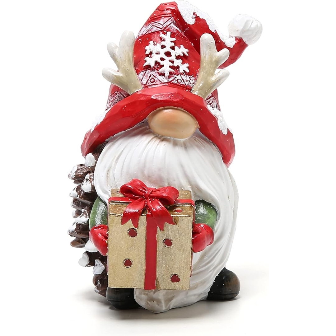 Handmade Christmas gnome ornaments | Handpainted art | Christmas gifts