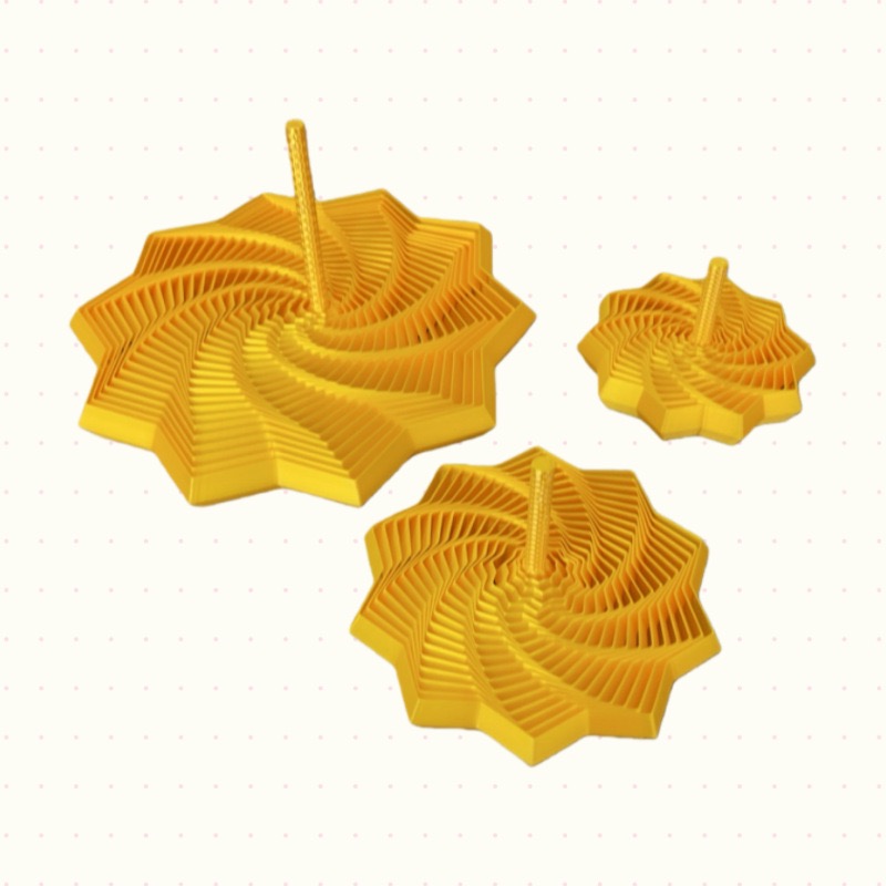 ⏳Limited-time 50% off⏰3D Printed Sensory Fidget Star with Handles, Colorful Fractal Expanded Fidgets Hexagon Whirling Spiral Star Shaped Toys for Office Desktop Decompression Toys Stress Relief Whirling Spiral