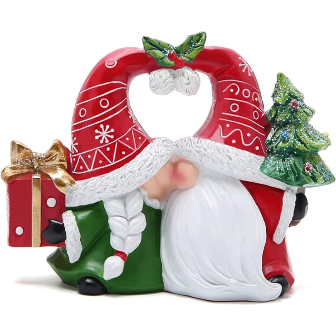 Handmade Christmas gnome ornaments | Handpainted art | Christmas gifts