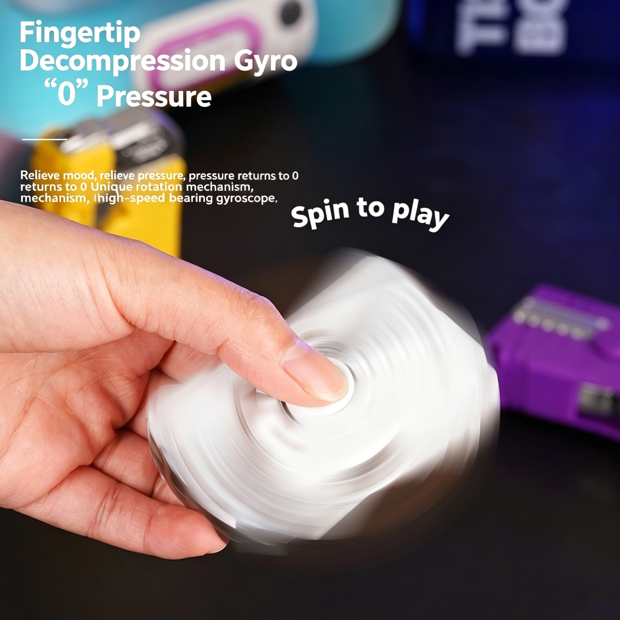 Multi-Functional Foldable Windproof Lighter🔥Fidget Spinner Gift-Ready Box