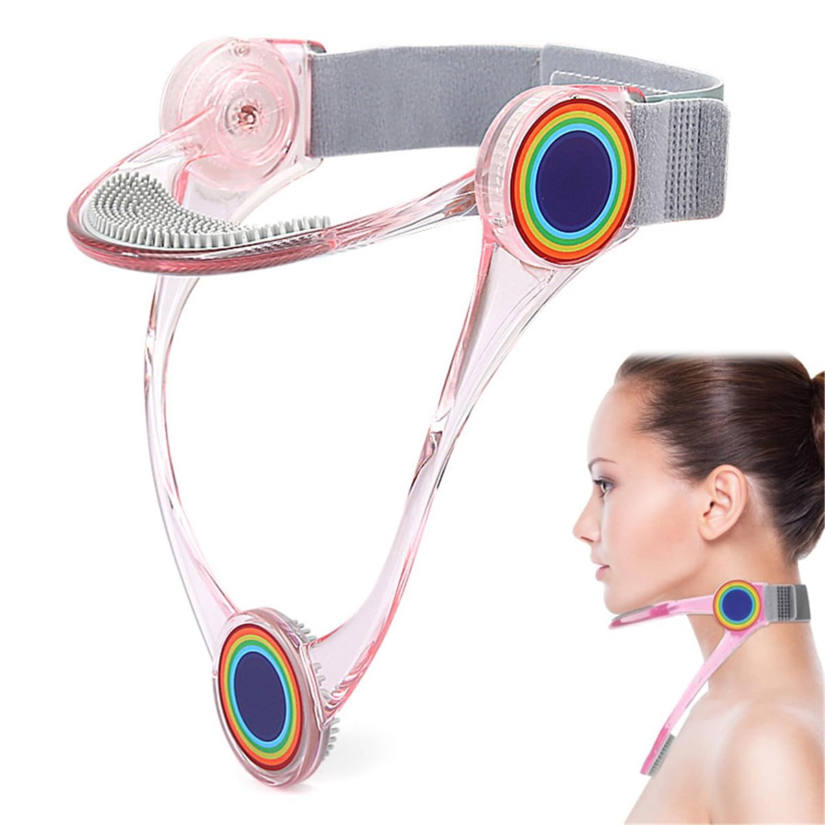 Forward Head Posture Cervical Collar, Adjustable Neck Braces, Forward Posture Corrector, 360° Rotation Adjustment, for Neck Pain Relief & Pressure, Spine Alignment, Shoulder and Bone Relax