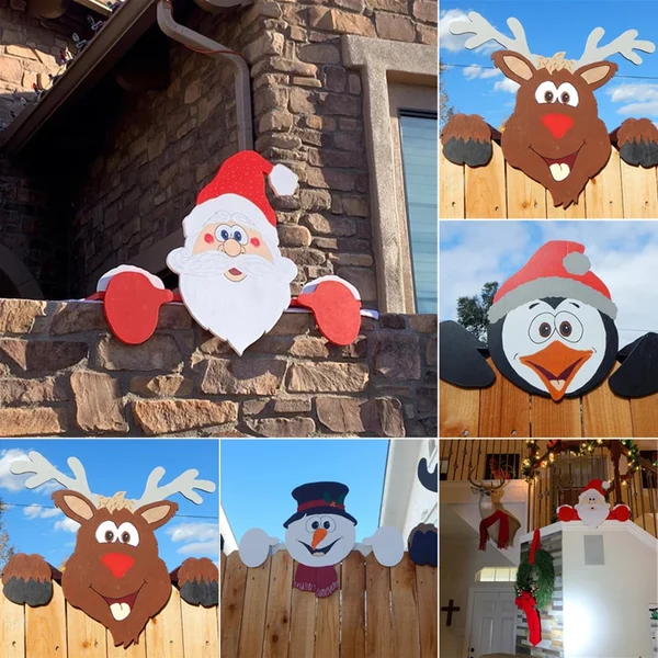 Garden Christmas Decoration Plaque