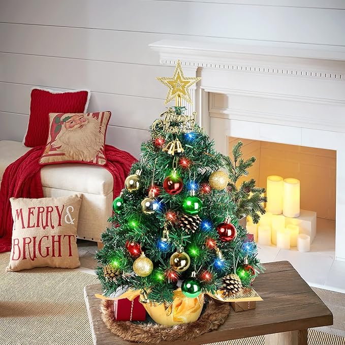 Desktop Mini Artificial Christmas Tree | Desktop Decoration | Christmas Gift