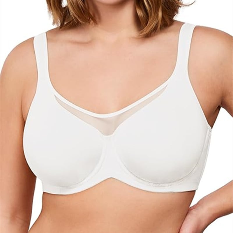 🔥Limited-time 50% off⏰Women's Elegant Sheer Full Coverage Minimizer Bra💗