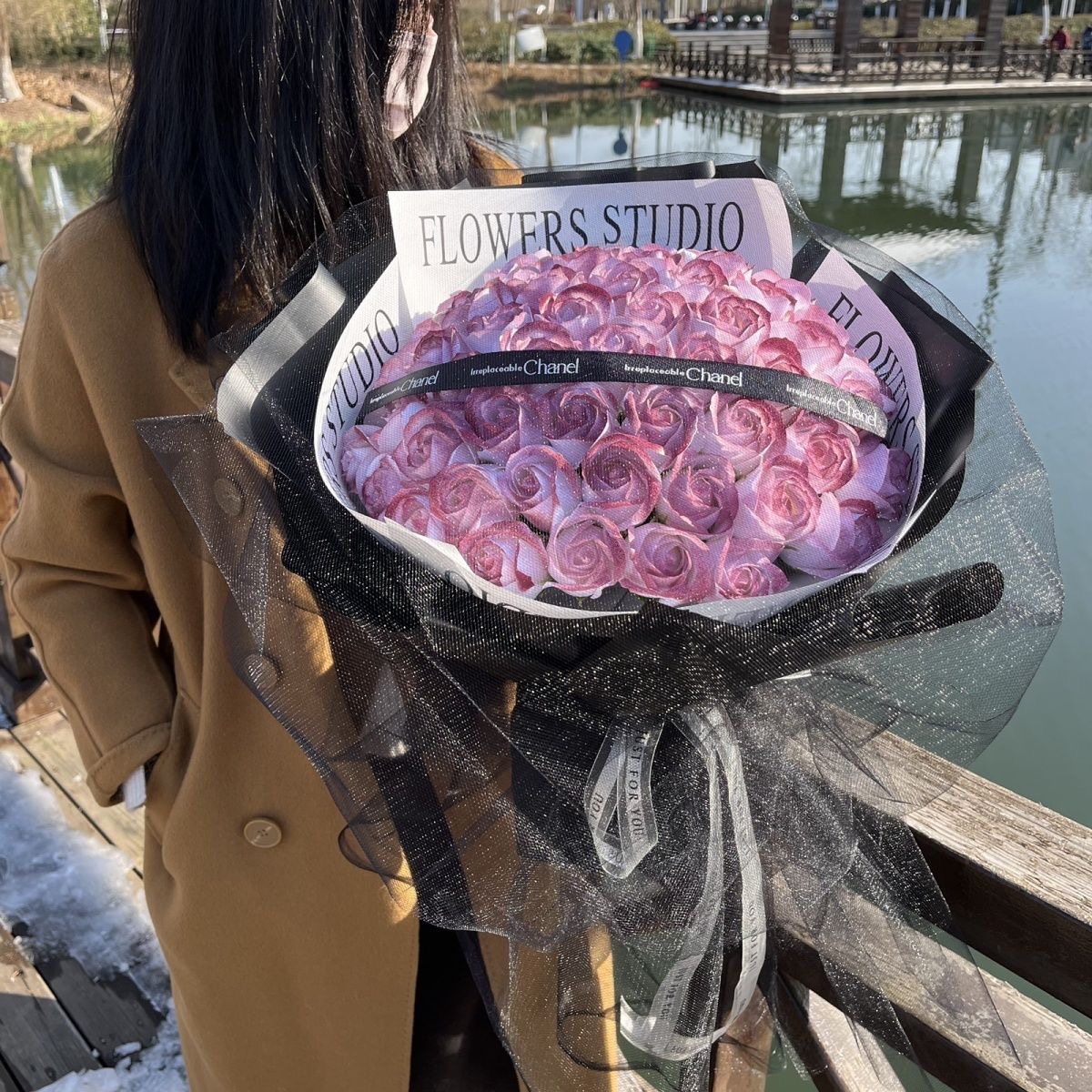 💗LIMITED TIME SALE 50% OFF⚡50K+ SOLD💕Preserved Flowers Bouquet 33 Roses for Mom Grandma Wife, Anniversary Birthday Gifts for Lady🌹🎁