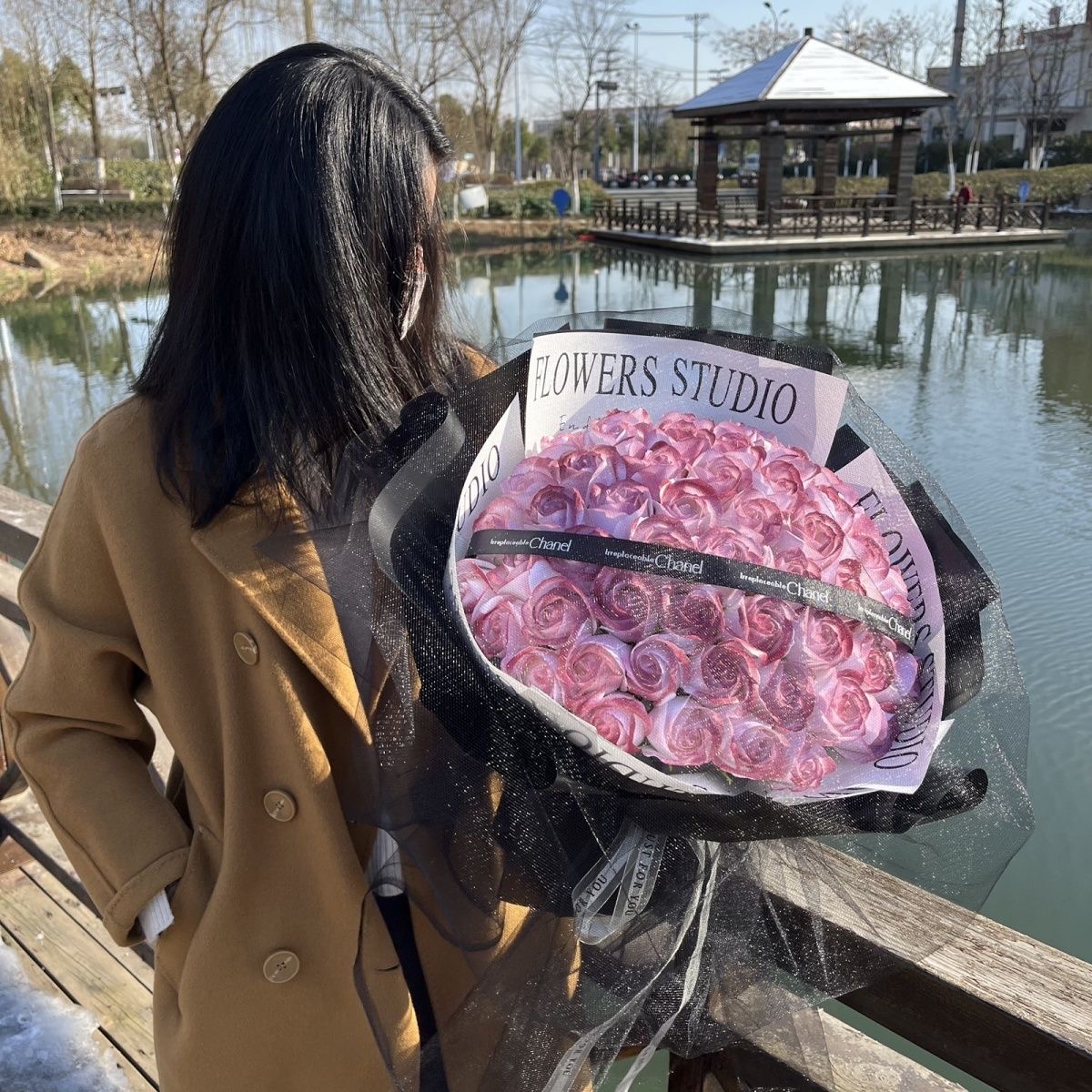 💗LIMITED TIME SALE 50% OFF⚡50K+ SOLD💕Preserved Flowers Bouquet 33 Roses for Mom Grandma Wife, Anniversary Birthday Gifts for Lady🌹🎁