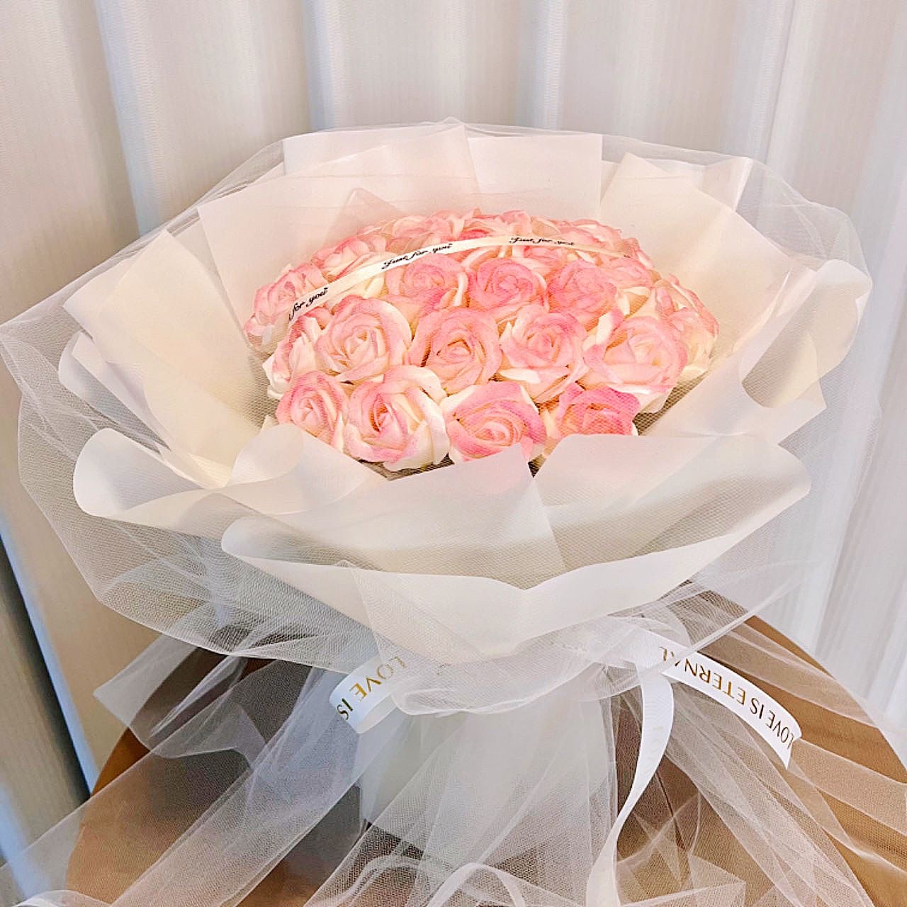 💗LIMITED TIME SALE 50% OFF⚡50K+ SOLD💕Preserved Flowers Bouquet 33 Roses for Mom Grandma Wife, Anniversary Birthday Gifts for Lady🌹🎁