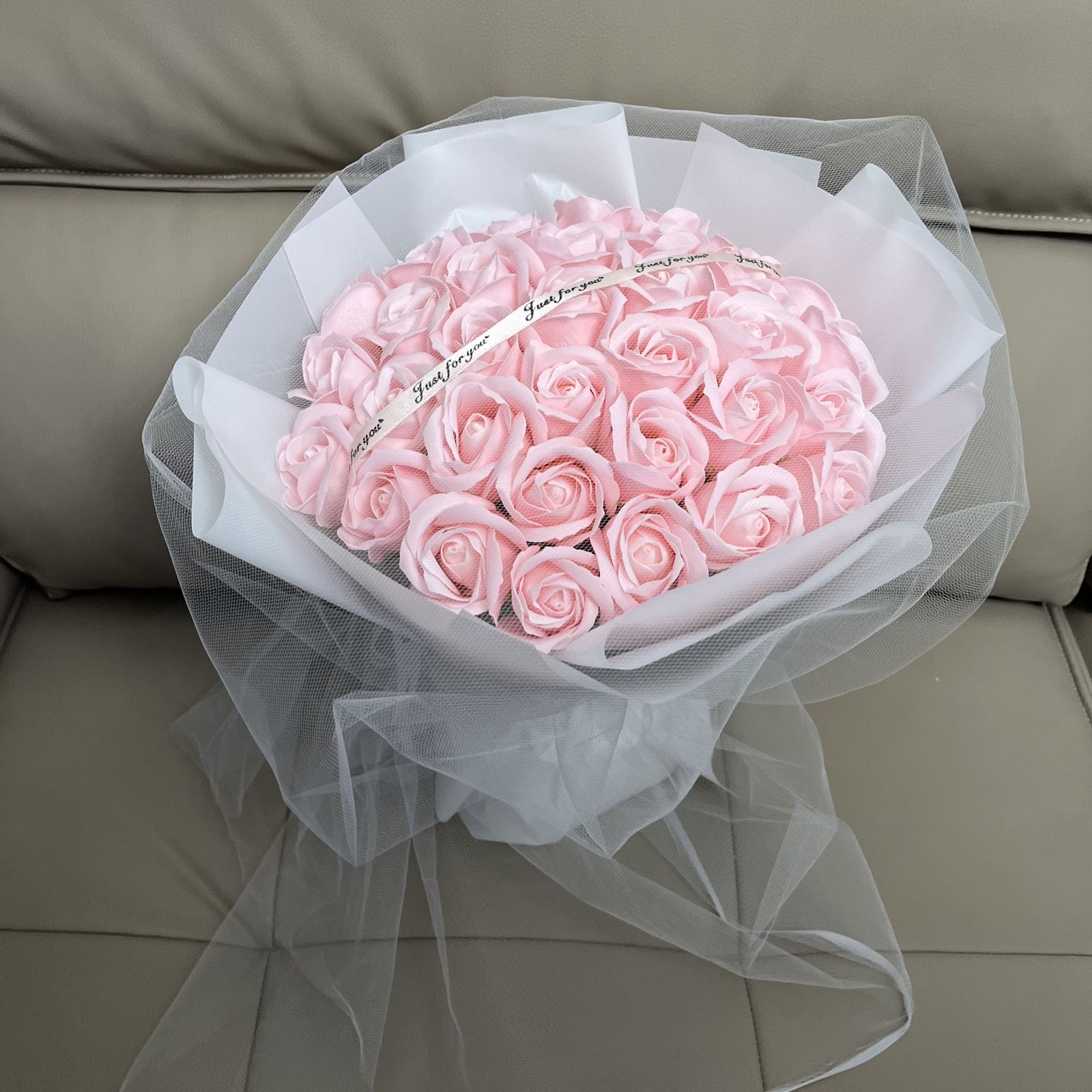 💗LIMITED TIME SALE 50% OFF⚡50K+ SOLD💕Preserved Flowers Bouquet 33 Roses for Mom Grandma Wife, Anniversary Birthday Gifts for Lady🌹🎁