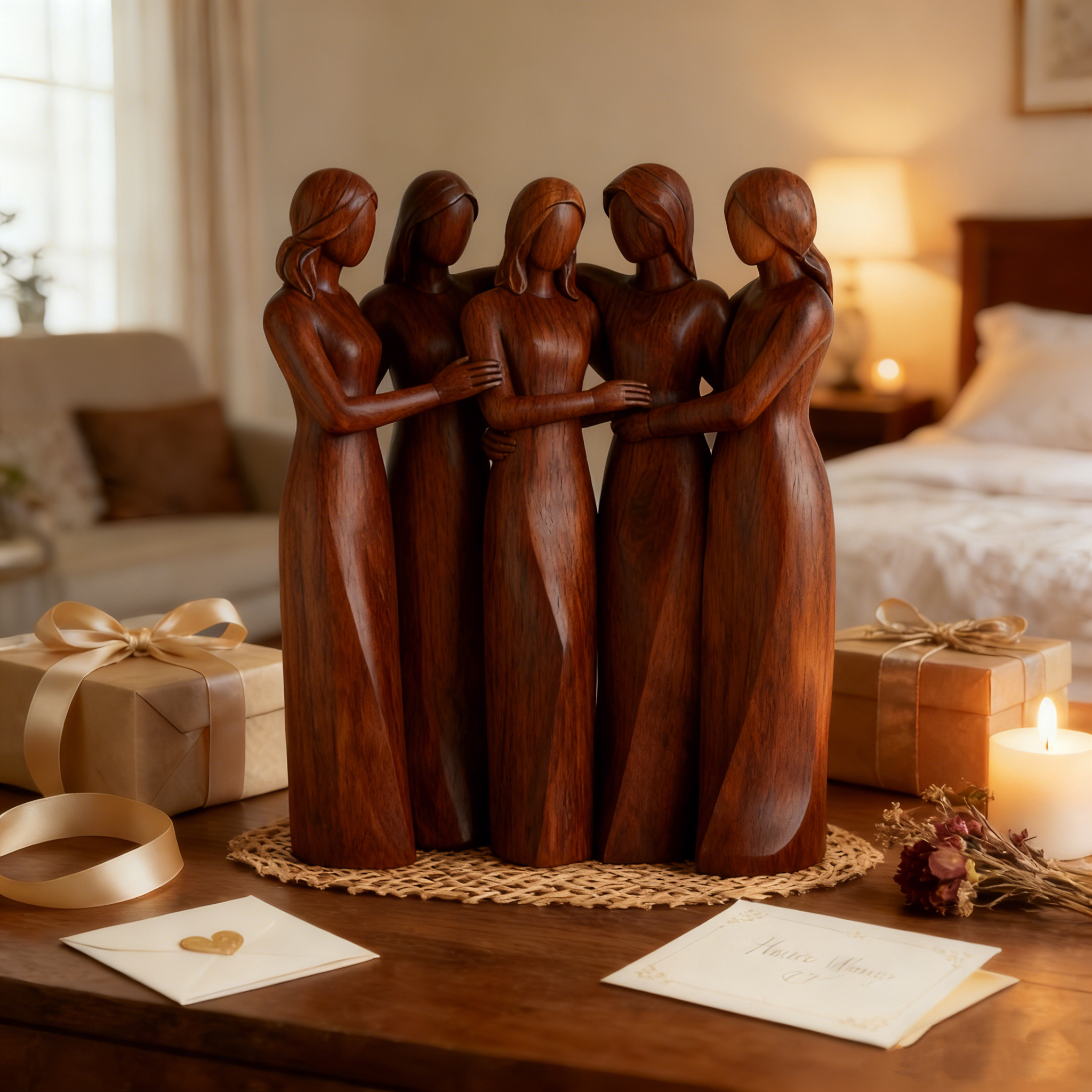 Independence Day Special Sale 50% OFF Celebrates Friendships Sisters Sculpture