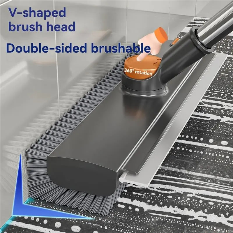 🔥Limited-time 50% off⏰3-in-1 Scrape and Heavy-Duty Stiff Bristle Scrubber Brush